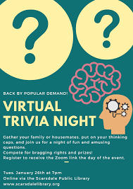 Buzzfeed staff can you beat your friends at this quiz? Virtual Trivia Night Scarsdale Public Library