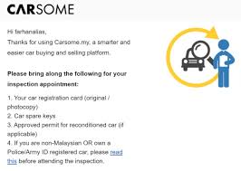 Insuran pun anda boleh dapatkan di carsome juga. Jual Kereta Di Carsome Dapat Duit Extra Rm5000 Mekanika