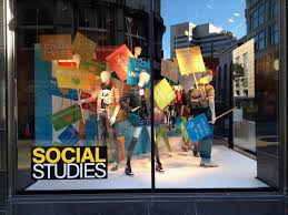 Macy S Back To School Subject Social Studies Pinned By Ton Van Der Veer Back To School Window Styles Color Theory