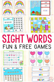 Make certain to attempt each one until you locate one that you such as if you understand that you need something. 75 Free Sight Word Activities
