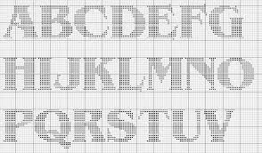 alphabet knit graph font alphabet free cross stitch