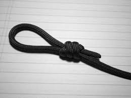 7 feet black 550 paracord and 7 feet gold 550 paracord. How To Tie A Multiple Overhand Sliding Scaffold Knot With Paracord Youtube