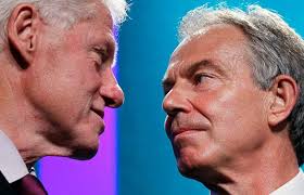 Why Twitter users are sharing an imagined tale of Tony Blair punching ham  with Bill Clinton