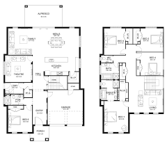 New Home Builders Evoque 40 Double Storey Home Designs House Layout Plans Cottage Floor Plans House Plans