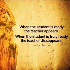 By letting go it all gets done. Lao Tzu Quotes On Instagram When The Student Is Ready The Teacher Appears When The Student Is Truly Ready The Teacher Disappears Lao Tzu