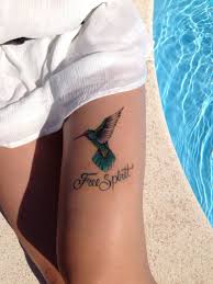My New Love Inkadelic Ibiza Hummingbird Free Spirit Jonnyshand Leg Tattoos Tattoos And Piercings Body Art