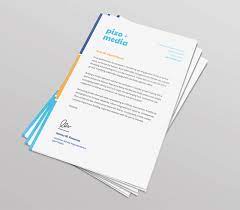 We'll produce your letterheads with the best quality papers, color, and finish options. 23 Business Letterhead Templates Branding Tips