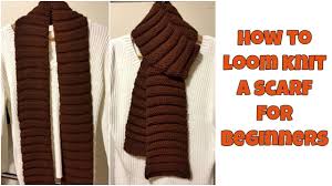 It's different from our regular stockinette stitch or figure 8 stitch. How To Loom Knit A Scarf For Beginners Youtube