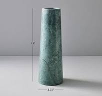 Foundations Marble Cylinder Vases | West Elm