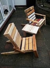 Bonfire Chairs With Table Made From Reclaimed Pallets Here Comes The Sun Outdoor Chairs Chair Home Decor