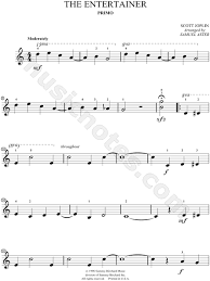 It is an intermediate to advanced level piece for pianists with that level of skill. Scott Joplin The Entertainer Sheet Music Easy Piano In C Major Download Print Sku Mn0026133