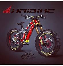 Haibikeofficial Snide Art Downhillgirl Senden Downhill Endurom Mtb Bike Mountain Downhill Bike Mtb Bike