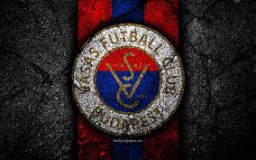 Maybe you would like to learn more about one of these? Download Wallpapers 4k Vasas Fc Logo Hungarian Liga Soccer Nb I Black Stone Football Club Hungary Vasas Football Asphalt Texture Fc Vasas For Desktop Free Pictures For Desktop Free