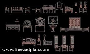 I also suggest downloading furniture cad blocks. Classic Furniture Dwg Cad Block In Autocad Free Cad Plan