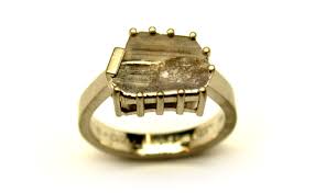 18k White Gold And Industrial Diamond Ring Rings For Men Quality Diamonds Diamond Ring