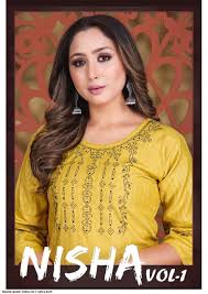 BEAUTY QUEEN NISHA VOL 1 FANCY KURTI