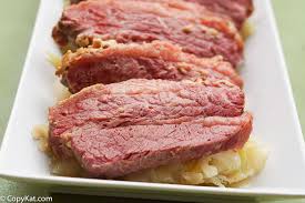 At the most basic, corned beef is a piece of beef brisket that has been cured in rock ( corn cuisine: Baked Corned Beef With Mustard And Brown Sugar