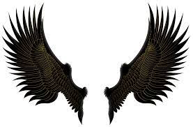 Black Gold Wings Png Clip Art Image Gallery Yopriceville High Quality Images And Transparent Png Free Clipart