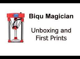 Biqu Magician Delta Style 3d Printer 3d Printing For Gaming And More The Magicians Touch Screen Interface 3d Printing