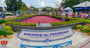 Cranberry Bog Returns To Epcot S Food Wine Festival