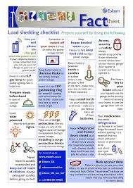 Customize the template as you like and use it in your planning activities. Eskom Hld Soc Ltd On Twitter Please Share The Loadshedding Checklist With Friends And Family To Ensure That Everyone Is Well Prepared During Loadshedding Https T Co Rvlnvfjnuh