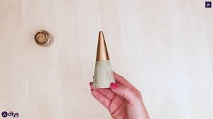 How to make a diy ring cone and holder inspired by anthropologie materials: Diy Concrete Ring Holder