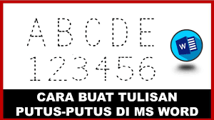 We did not find results for: Pitutorial Cara Buat Tulisan Putus Putus Dalam Microsoft Word Facebook