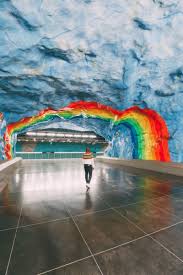 Stockholm Metro Art 8 Best Metro Stations To Visit Stockholm Travel Stockholm Metro Sweden Travel