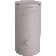 Schaffen sie sich einen hingucker auf ihrer terasse bzw. Arves Regentonne Novara 280 L Taupe Kaufen Bei Obi