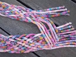 Round leather cords are most suitable for this type of knotting, as it is easier to fit the round cord through the knot and this allows. Marjisyarncrafts Pam S I Cord Scarf Spool Knitting Knitting Basics Addi Knitting Machine