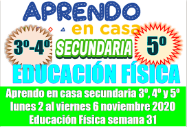 Juego ludico recreativo.juegoteca espacio lúdico recreativo, buenos aires. Aprendo En Casa Secundaria 3Âº 4Âº Y 5Âº Lunes 2 Al Viernes 6 Noviembre 2020 Educacion Fisica Sem 31
