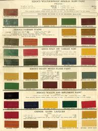 stains and paint colors from c 1910 seroco sears paint