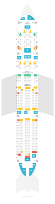 seat map boeing 777 200 772 three class v1 british airways