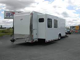 If you need a place to store your business equipment or a way to haul your quads, enclosed trailers. Slide Out Exterior Ideal Cargo Ideal Trailer