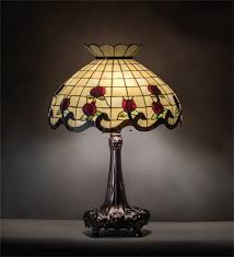 View all lighting from rose & grey. Table Lamp Glass Red Rose Stained Glass Lighting For Home Decoration