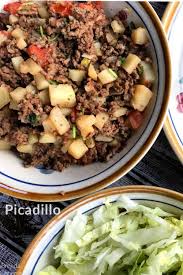Mexican Picadillo Ground Beef Stew With Potatoes Mexican Food Recipes Authentic Ground Beef Stews Mexican Picadillo