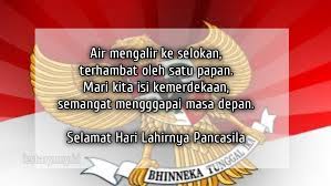 Ke pasar beli ikan patin jangan lupa membawa pena mohon maaf lahir batin buat kamu yang jauh di 20. 15 Kumpulan Pantun Ucapan Selamat Hari Lahirnya Pancasila 2020