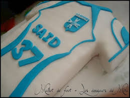 Gateau Maillot De Foot Les Douceurs De Mina Gateau Maillot De Foot Gateau Gateau Anniversaire Enfant