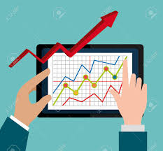 Huge collection, amazing choice, 100+ million high quality, affordable rf and rm images. Stock Market With Statistics Graphic Design Vector Illustration Royalty Free Cliparts Vectors And Stock Illustration Image 47383662