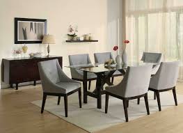 Description items included dining table 6 side chairs clean lines and subtle curves make this set simple and charming. Dining Table Set Decoration House N Decor