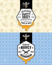 Free collection label template per sheet new free templates labels nec dterm 80 sample. Honey Labels Logo And Packaging Design Templates For Apiary Royalty Free Cliparts Vectors And Stock Illustration Image 118475985
