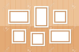 Choose your size, finish & layout. Picture Frames White Template On Wall Brown Pastel Frame Cute For Family Love Picture Set Of