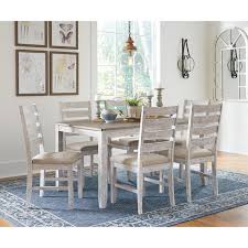 Winston Porter Lomeli 7 Piece Dining Set Reviews Wayfair In 2020 Dining Room Table Set Brown Dining Chairs Dining Room Sets