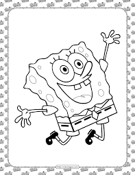 Well, coloring gets more interesting and captivating when kids are allowed to color pictures that are funny and engaging. Printable Spongebob Squarepants Coloring Page