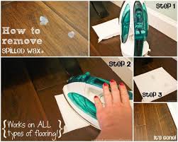 How To Remove Spilled Wax Ask Anna Spilled Wax Cleaning Hacks Remove Wax