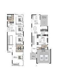 Aria Small Lot Narrow Block Home Design By Gw Homes Plantas De Casas Estreitas Plantas De Casas Design De Casa