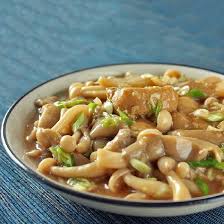 Simmered Tofu Shimeji And Oyster Mushroom Cuisine Recipes Mushroom Recipes Stuffed Mushrooms