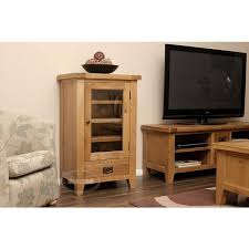 Search for cabinet on fastquicksearch.com! Vancoouver Rustic Oak Compact Display Hifi Cabinet Best Price Guarantee