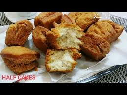 Baking flour 1/2 acup, sugar 4tbsp, apinch of salt, butter/cooking oit 1tbsp, water 1/2acup.you can use milk too. Download How To Make A Half Cakes 3gp Mp4 Codedwap
