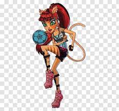 Search through 52646 colorings, dot to dots, tutorials and silhouettes. Monster High Freak Du Chic Toralei Doll Ghoul Frame Tiger Striped Cat Coloring Pages Transparent Png